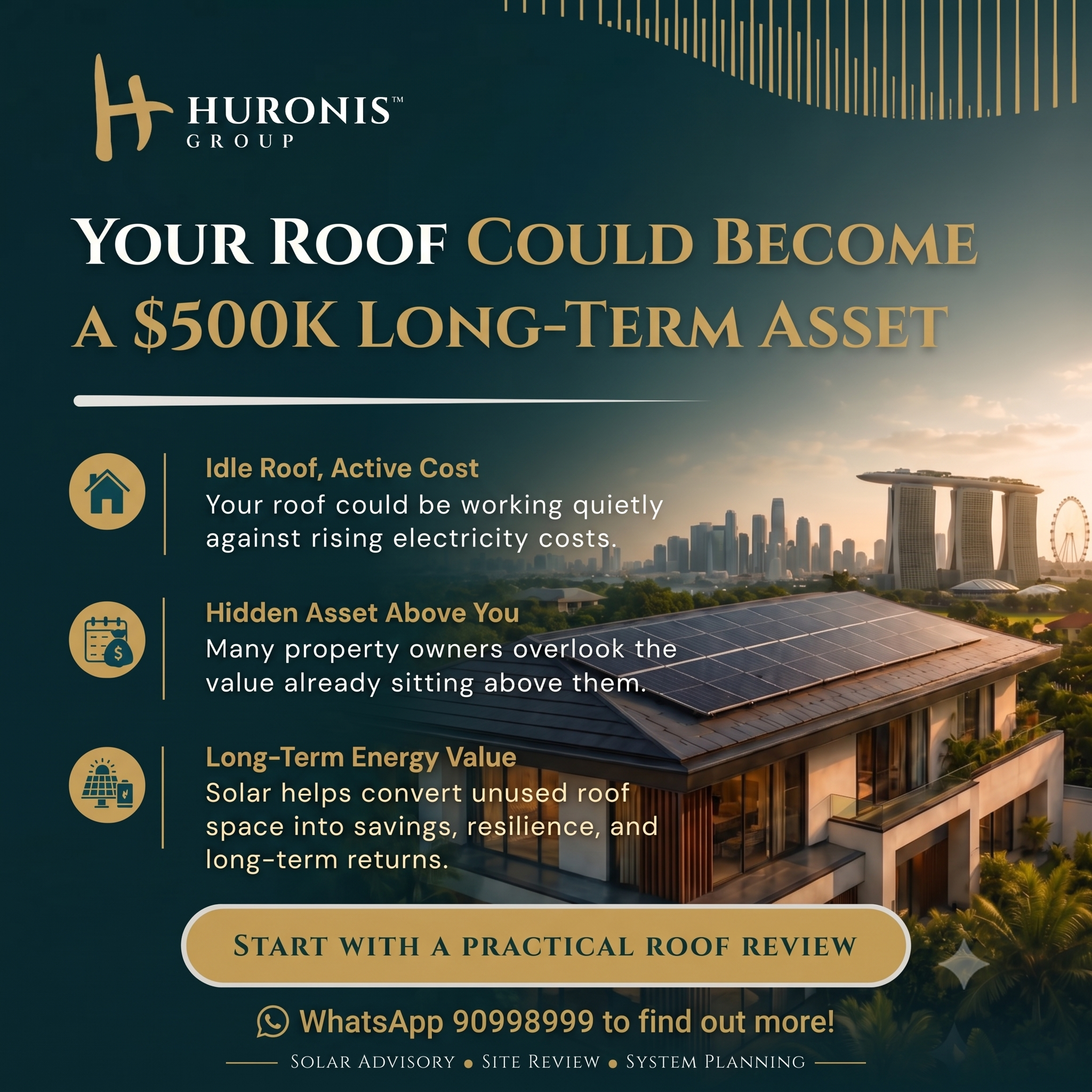 Huronis Group Solar Panels Installation