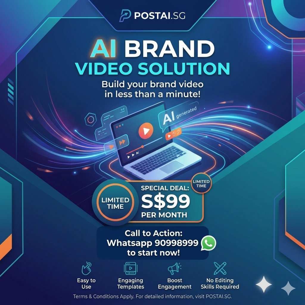 POSTAI.SG's AI Brand Video Solution