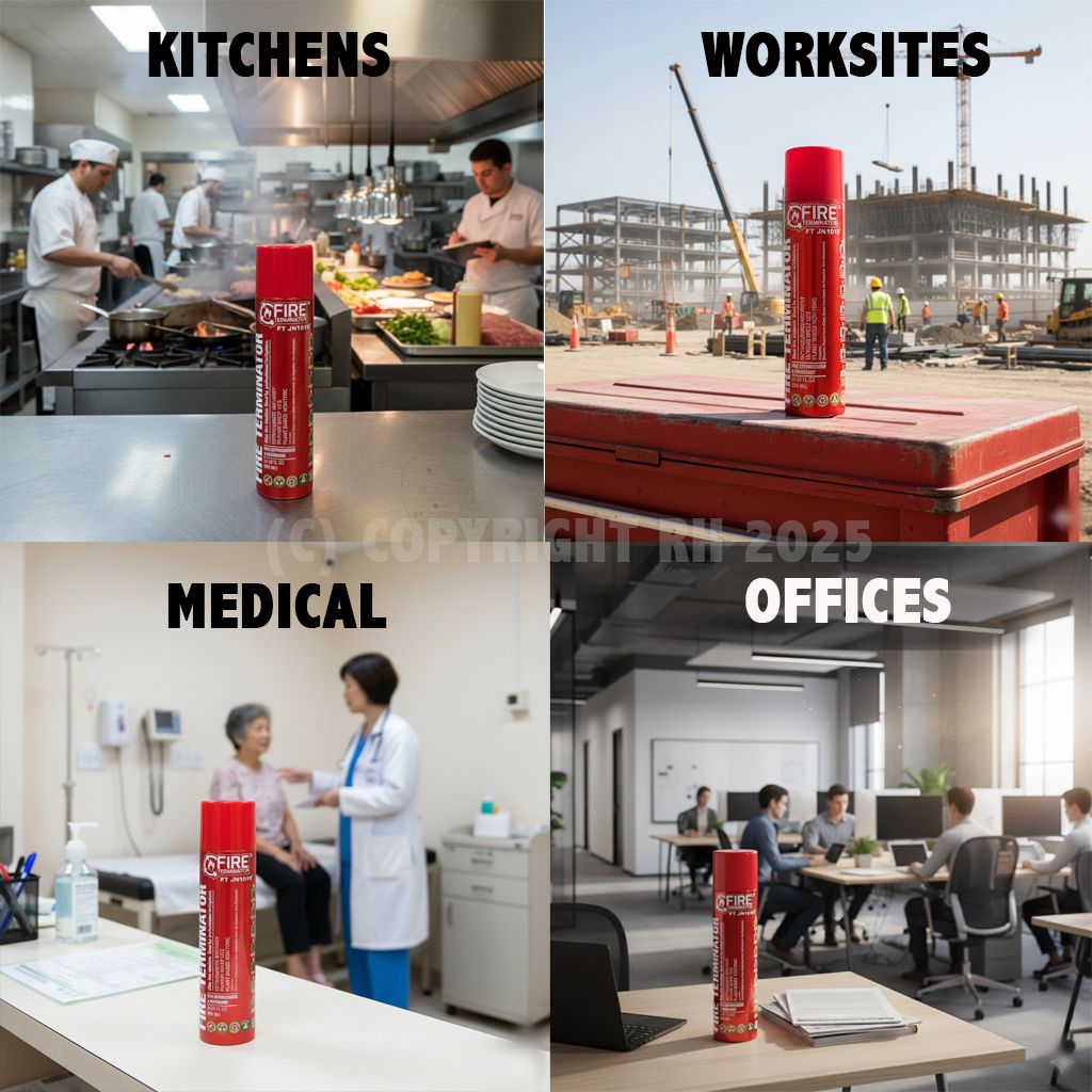 Fire Terminator Spray – Fast & Easy Fire Protection!
