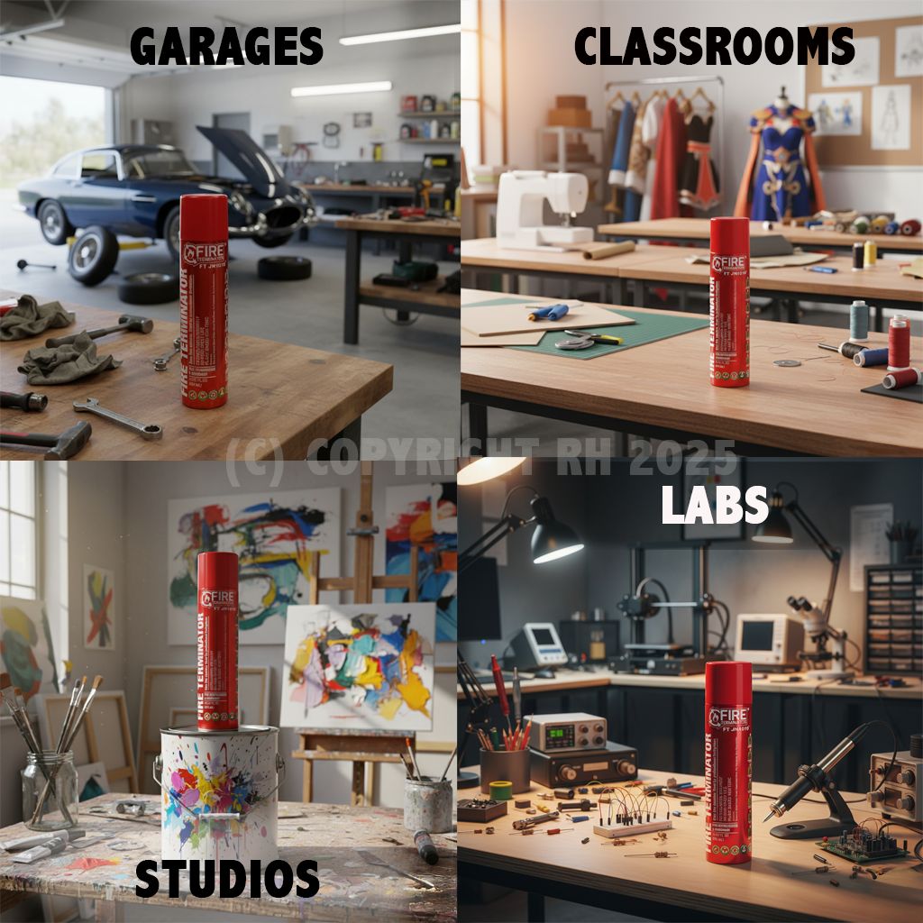 Fire Terminator Spray – Fast & Easy Fire Protection!