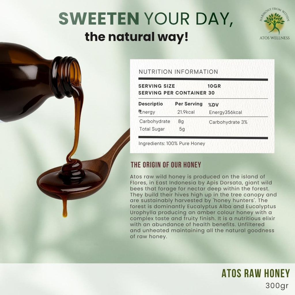 ATOS Raw Wild Honey