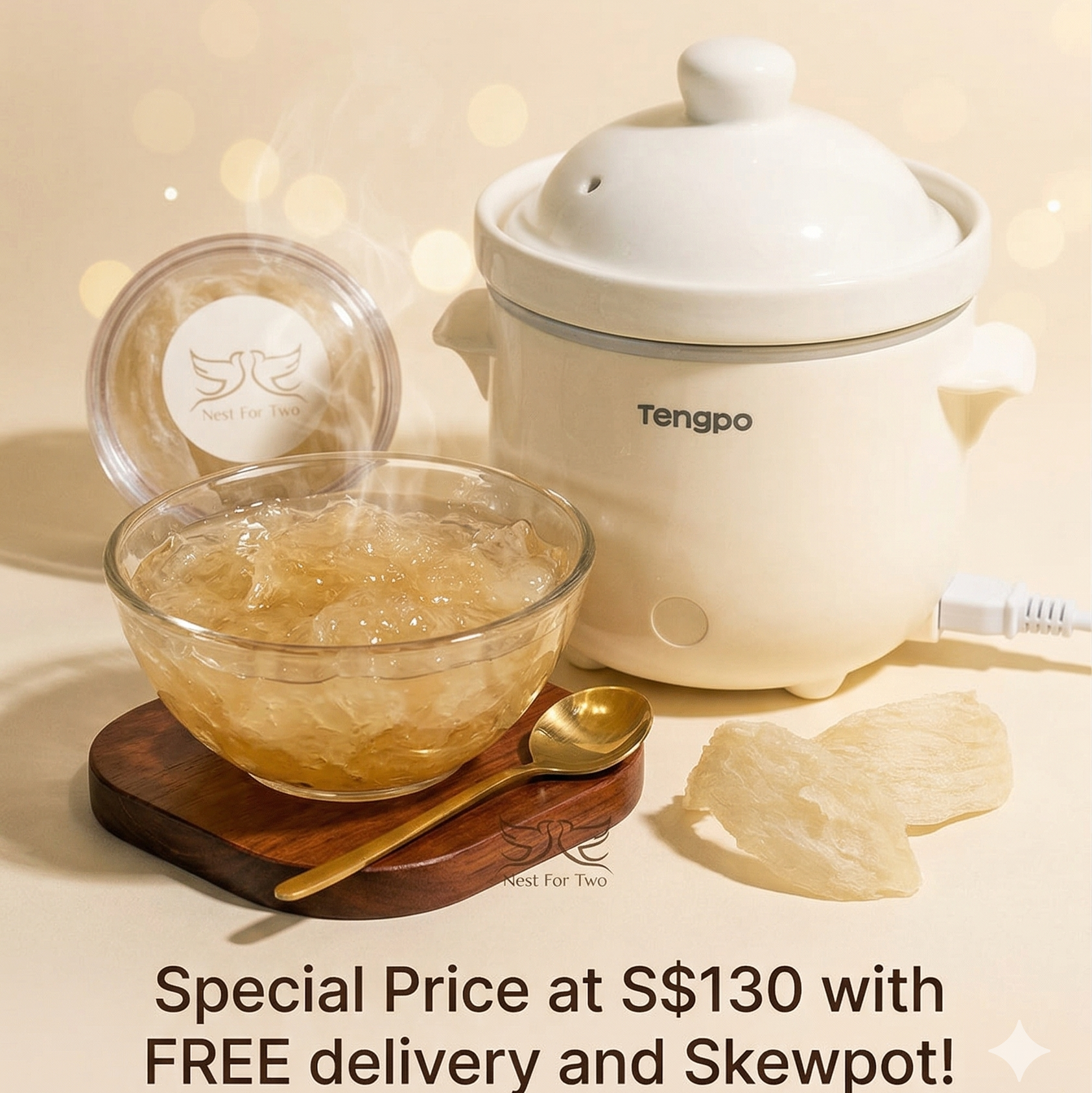 Bird's Nest Premium Gift Set ~ A FREE quality Stewpot (worth S$49)